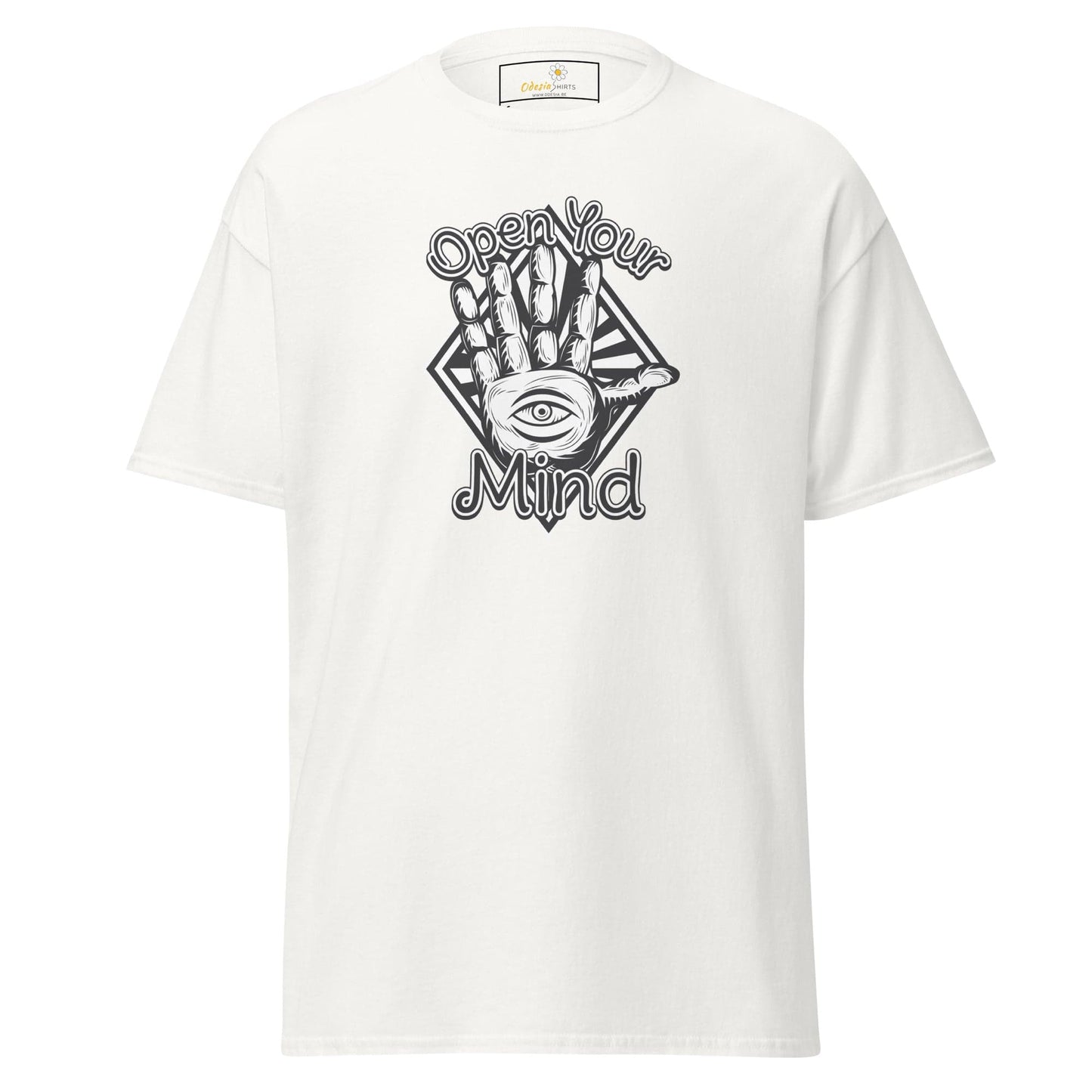 Unisex classic t-shirt - MYSTIC OPEN YOUR MIND - REGULAR - White / S