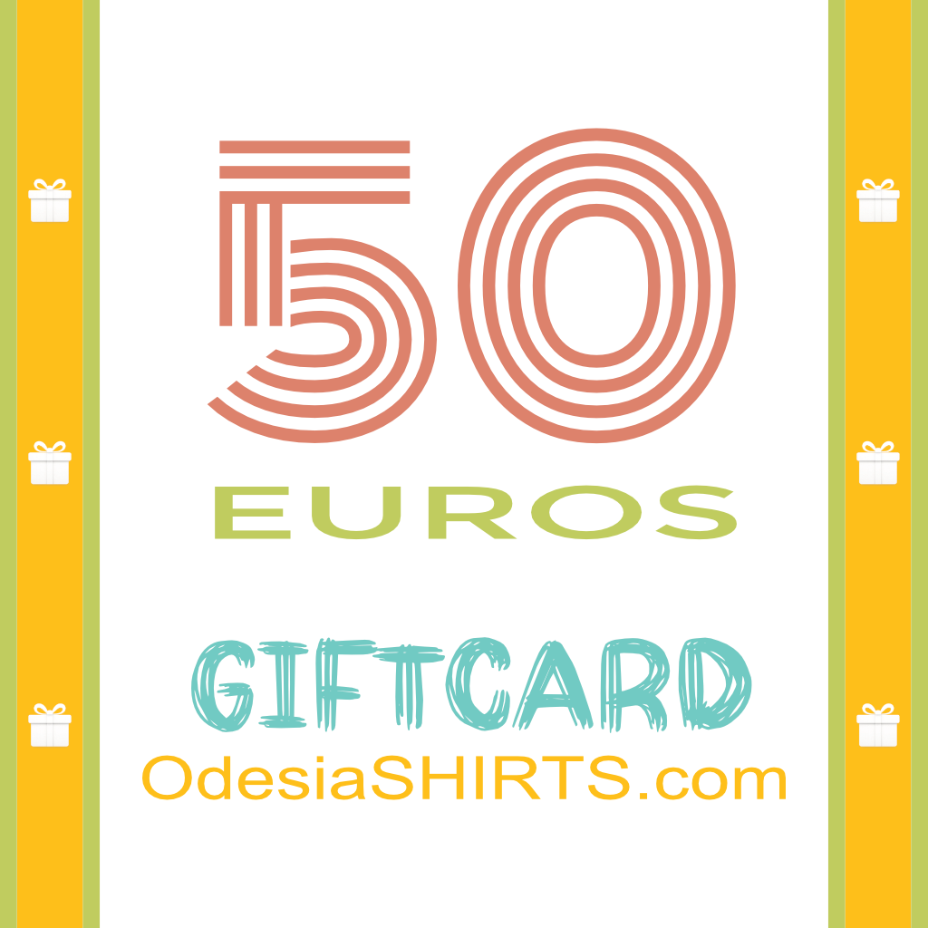 OdesiaSHIRTS.com 50€ GIFT CARD