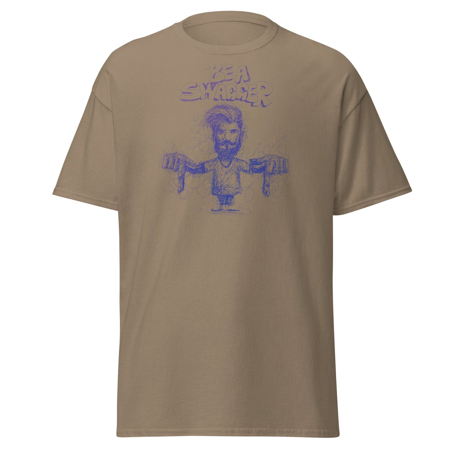 Art T-shirt Design Tee • Man / Woman • [s-xl] - Brown Savana / s