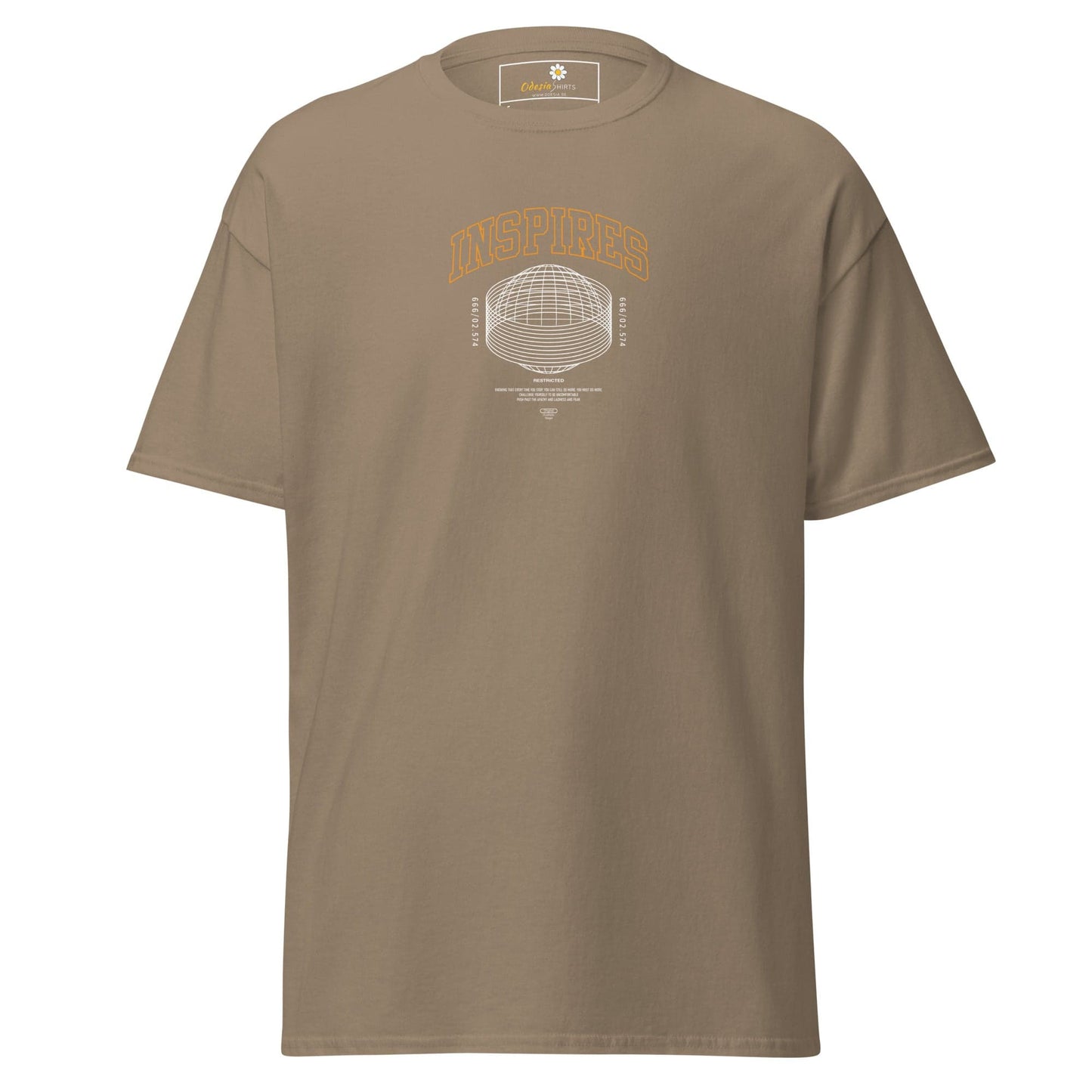 Art T-shirt Design Tee • Man / Woman • [s-xl] - Brown Savana / s