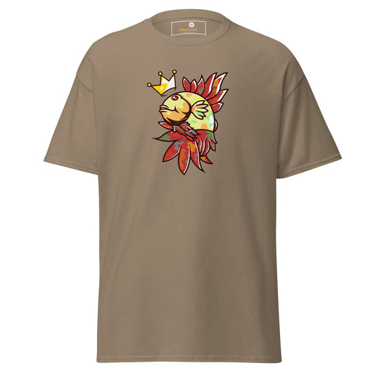 Art T-shirt Design Tee • Man / Woman • [s-xl] - Brown Savana / s