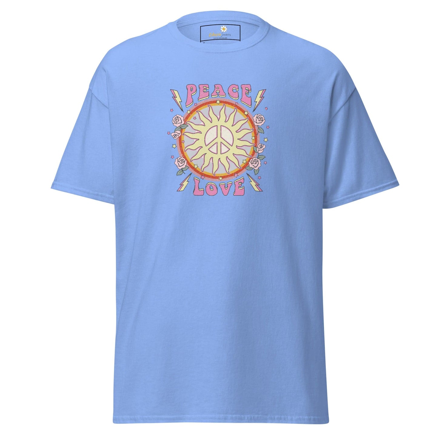 Art T-shirt Design Tee • Man / Woman • [s-xl] - Carolina Blue / s