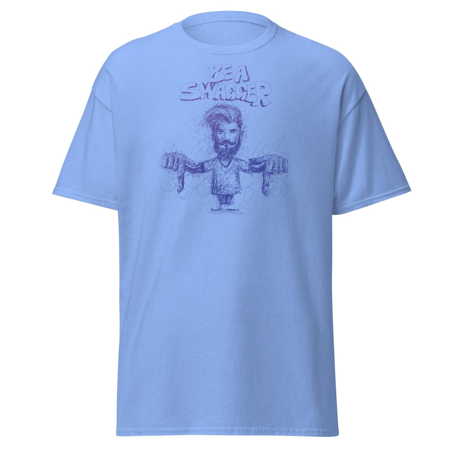 Art T-shirt Design Tee • Man / Woman • [s-xl] - Carolina Blue / s