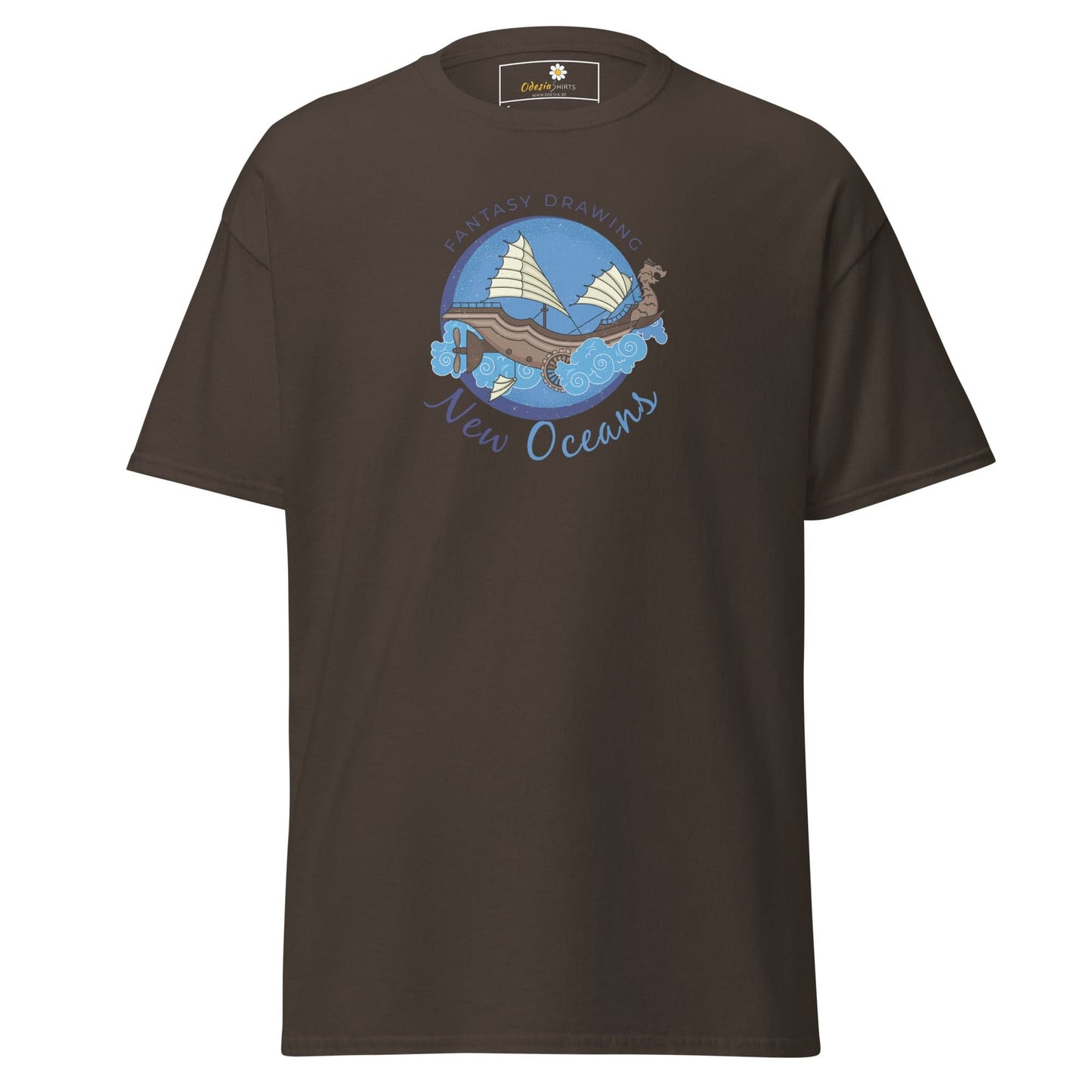 Art T-shirt Design Tee • Man / Woman • [s-xl] - Dark Chocolate / s