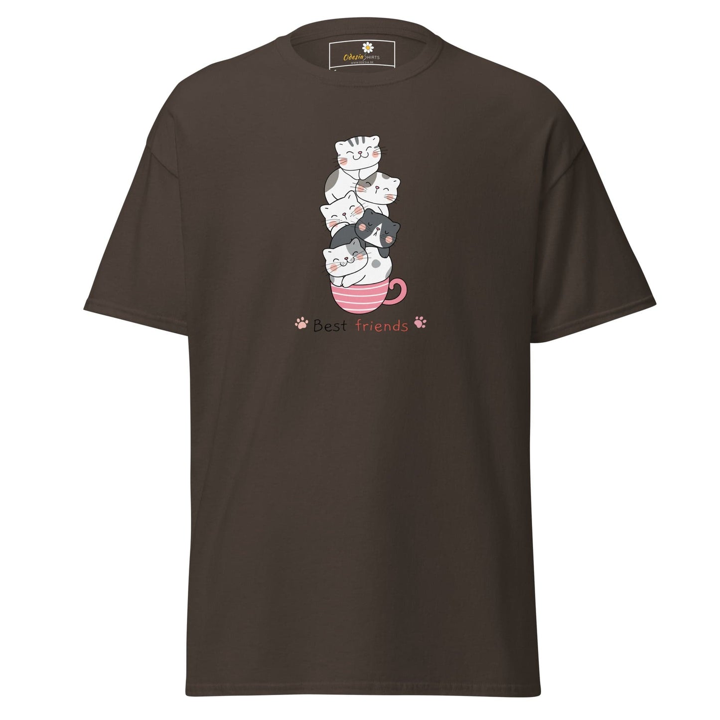 Art T-shirt Design Tee • Man / Woman • [s-xl] - Dark Chocolate / s