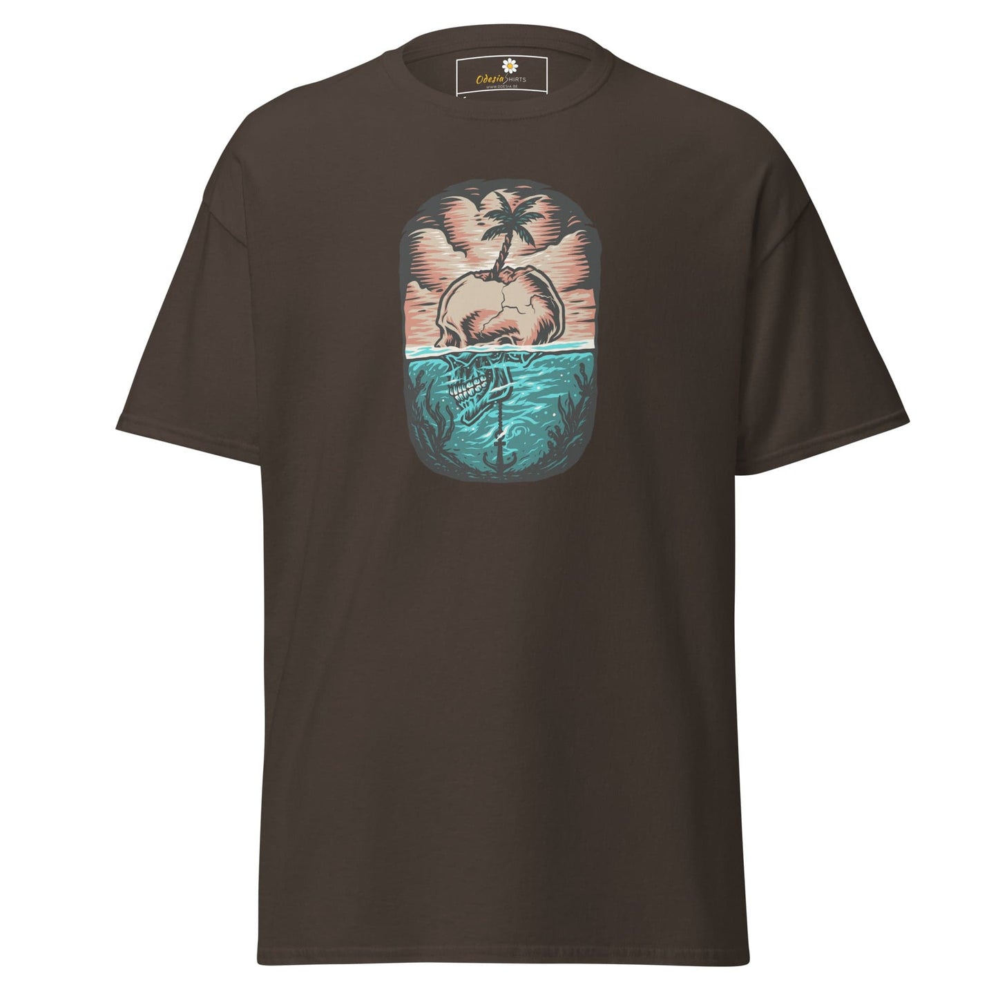 Art T-shirt Design Tee • Man / Woman • [s-xl] - Dark Chocolate / s