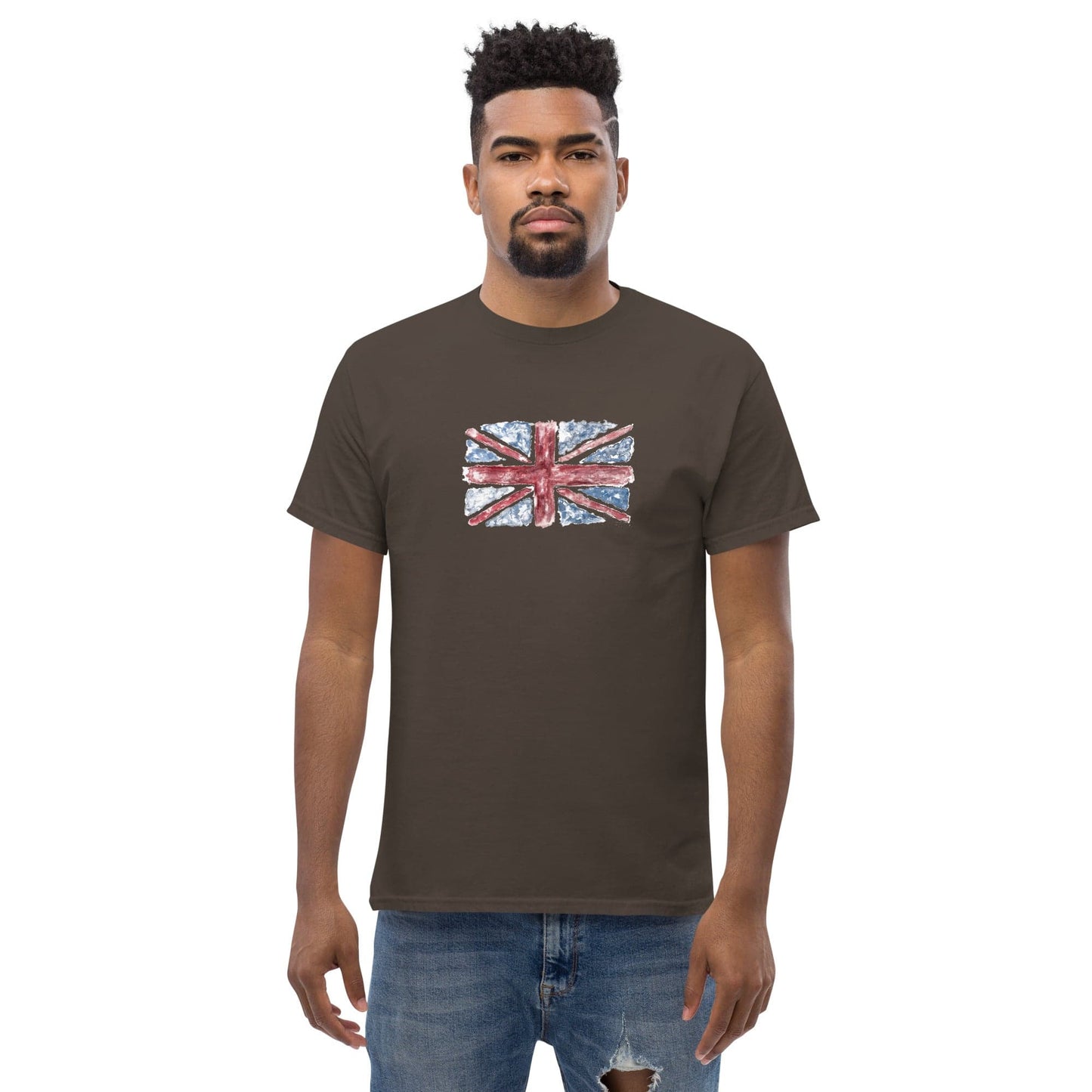 Art T-shirt Design Tee • Man / Woman • [s-xl] - Dark Chocolate / s
