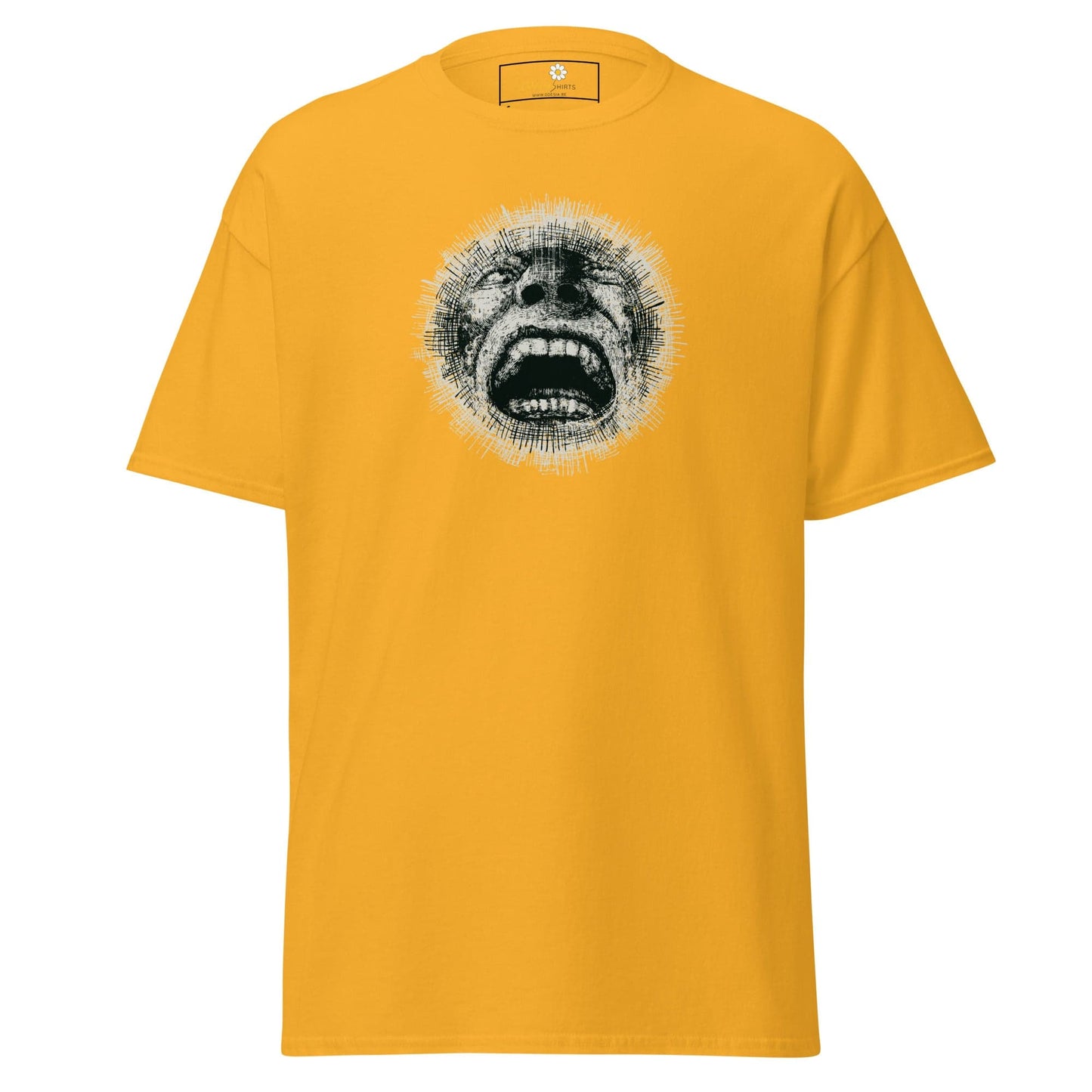 Art T-shirt Design Tee • Man / Woman • [s-xl] - Gold / s