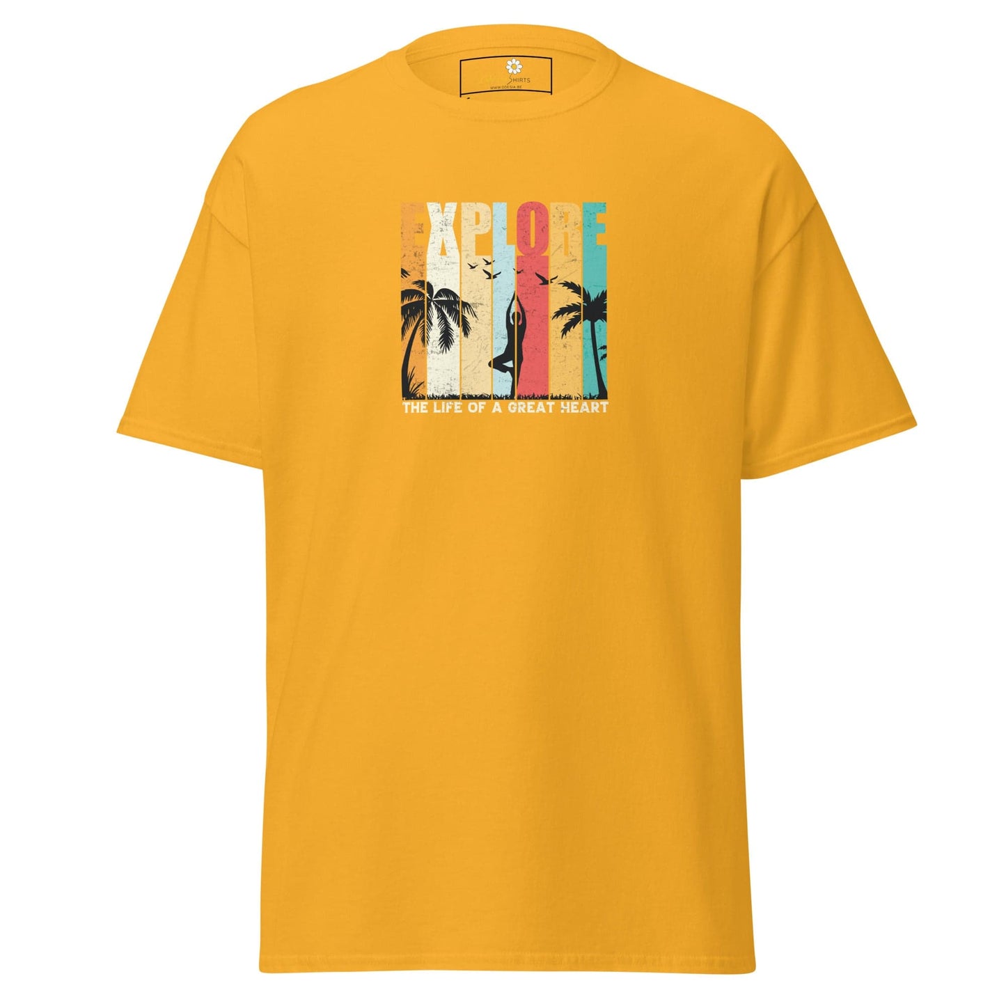 Art T-shirt Design Tee • Man / Woman • [s-xl] - Gold / s
