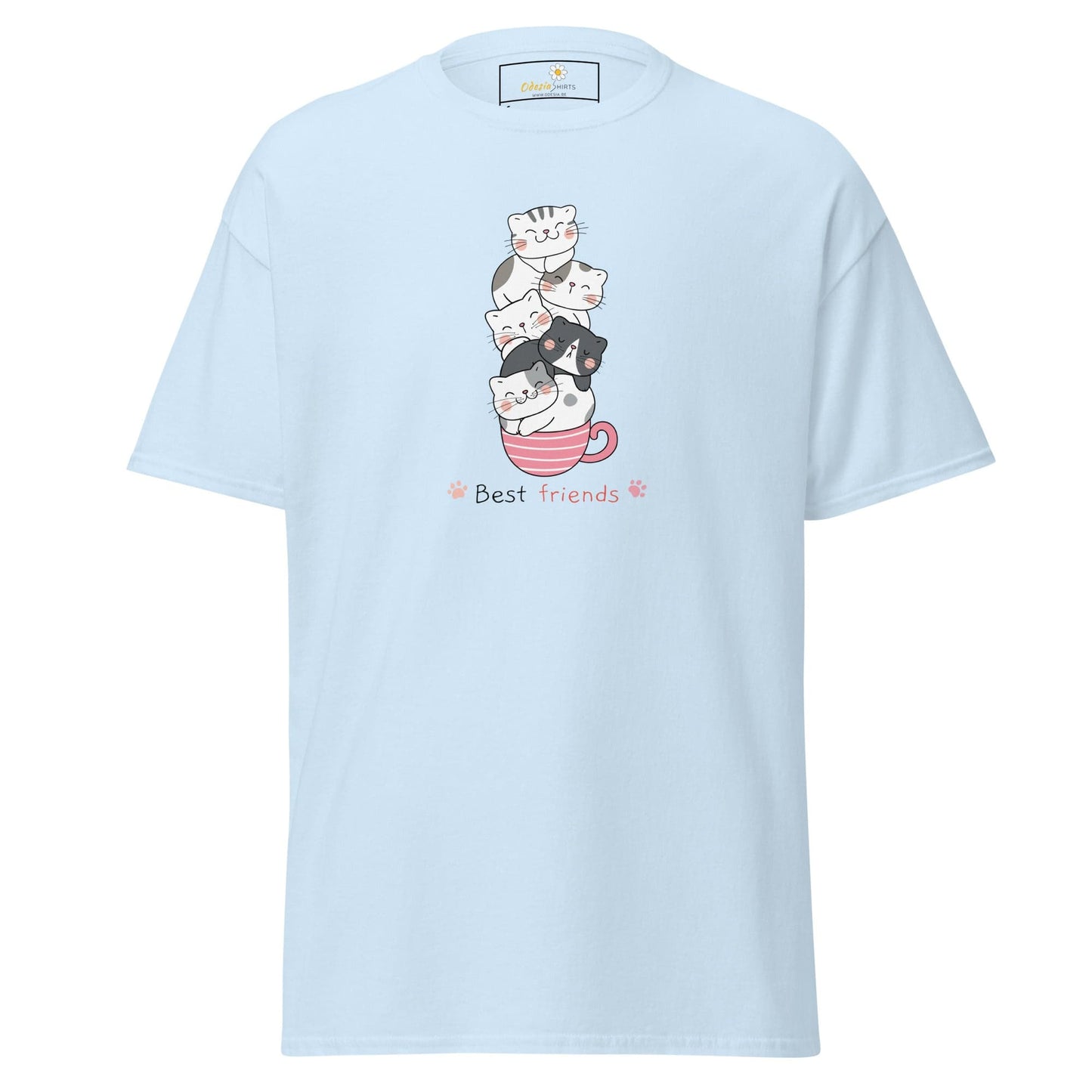 Art T-shirt Design Tee • Man / Woman • [s-xl] - Light Blue / s