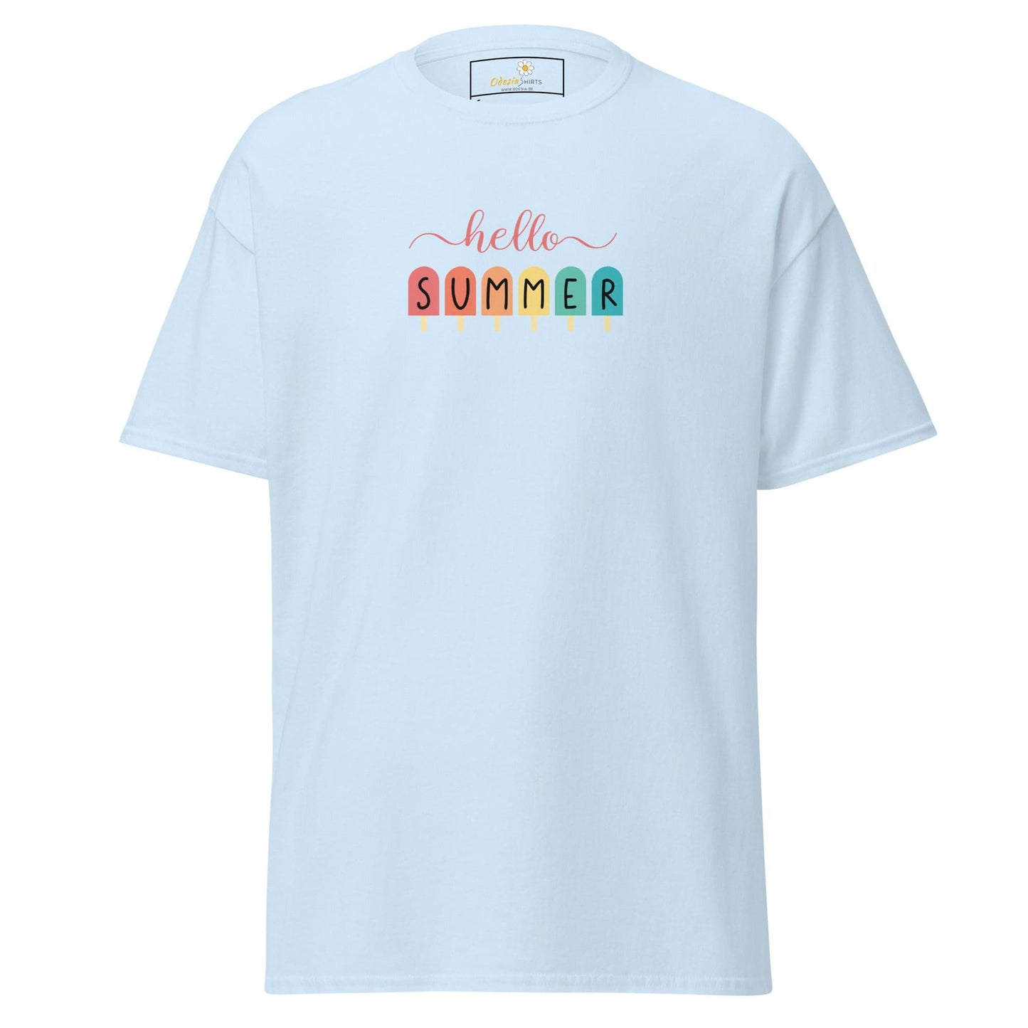 Art T-shirt Design Tee • Man / Woman • [s-xl] - Light Blue / s