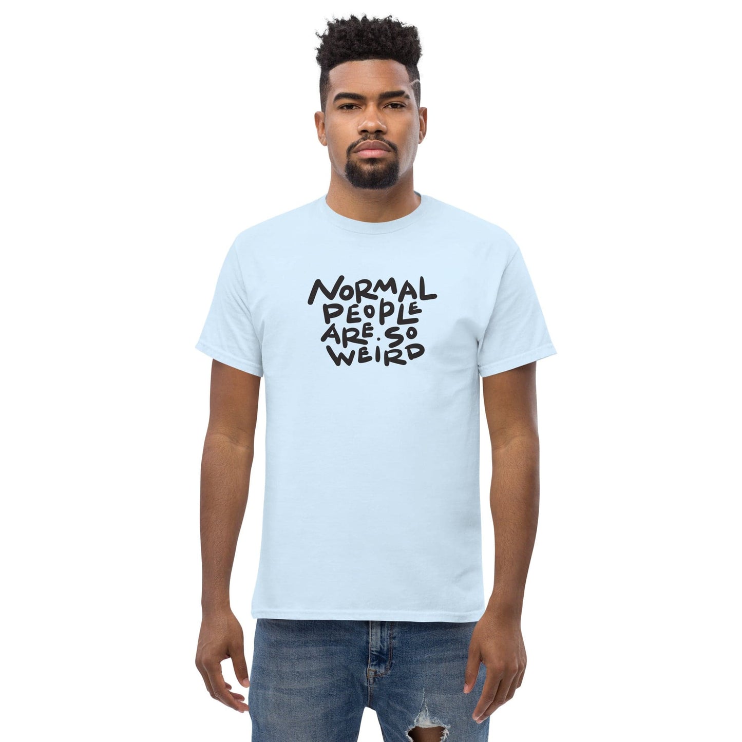 Art T-shirt Design Tee • Man / Woman • [s-xl] - Light Blue / s