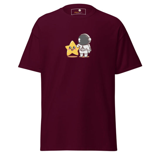 Art T-shirt Design Tee • Man / Woman • [s-xl] - Maroon / s