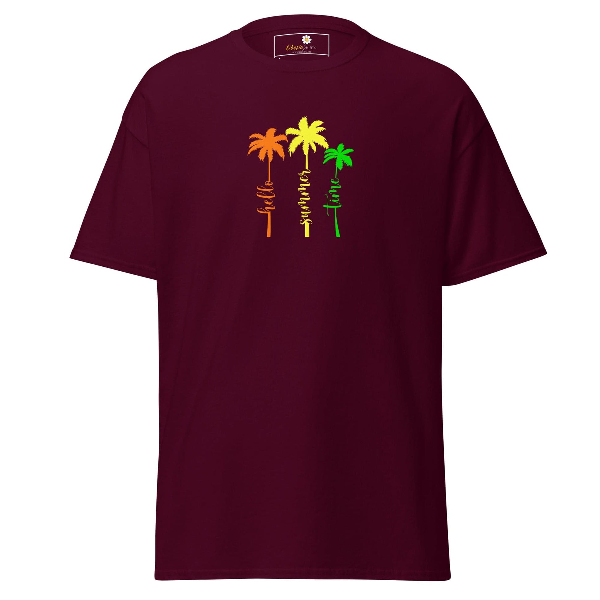 Art T-shirt Design Tee • Man / Woman • [s-xl] - Maroon / s
