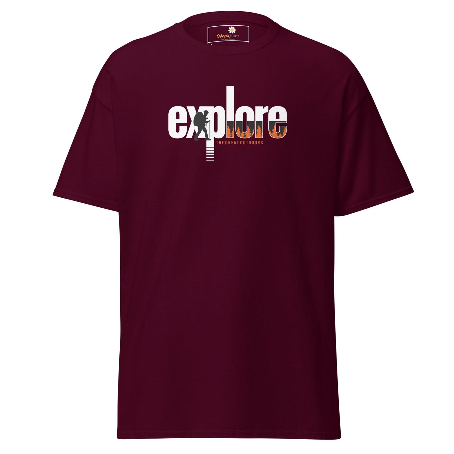 Art T-shirt Design Tee • Man / Woman • [s-xl] - Maroon / s