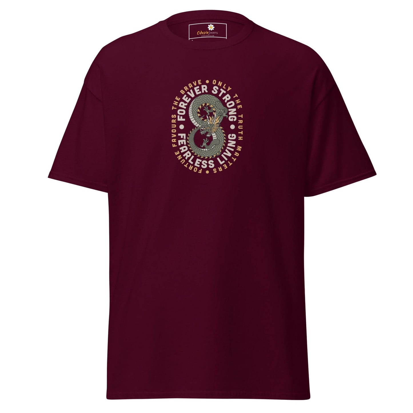 Art T-shirt Design Tee • Man / Woman • [s-xl] - Maroon / s