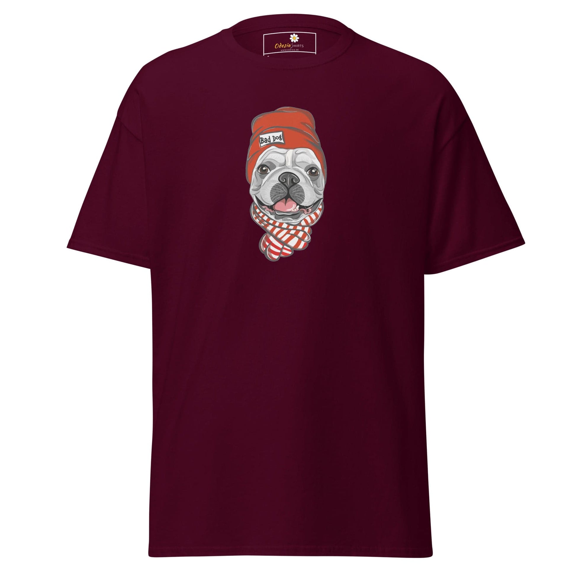 Art T-shirt Design Tee • Man / Woman • [s-xl] - Maroon / s