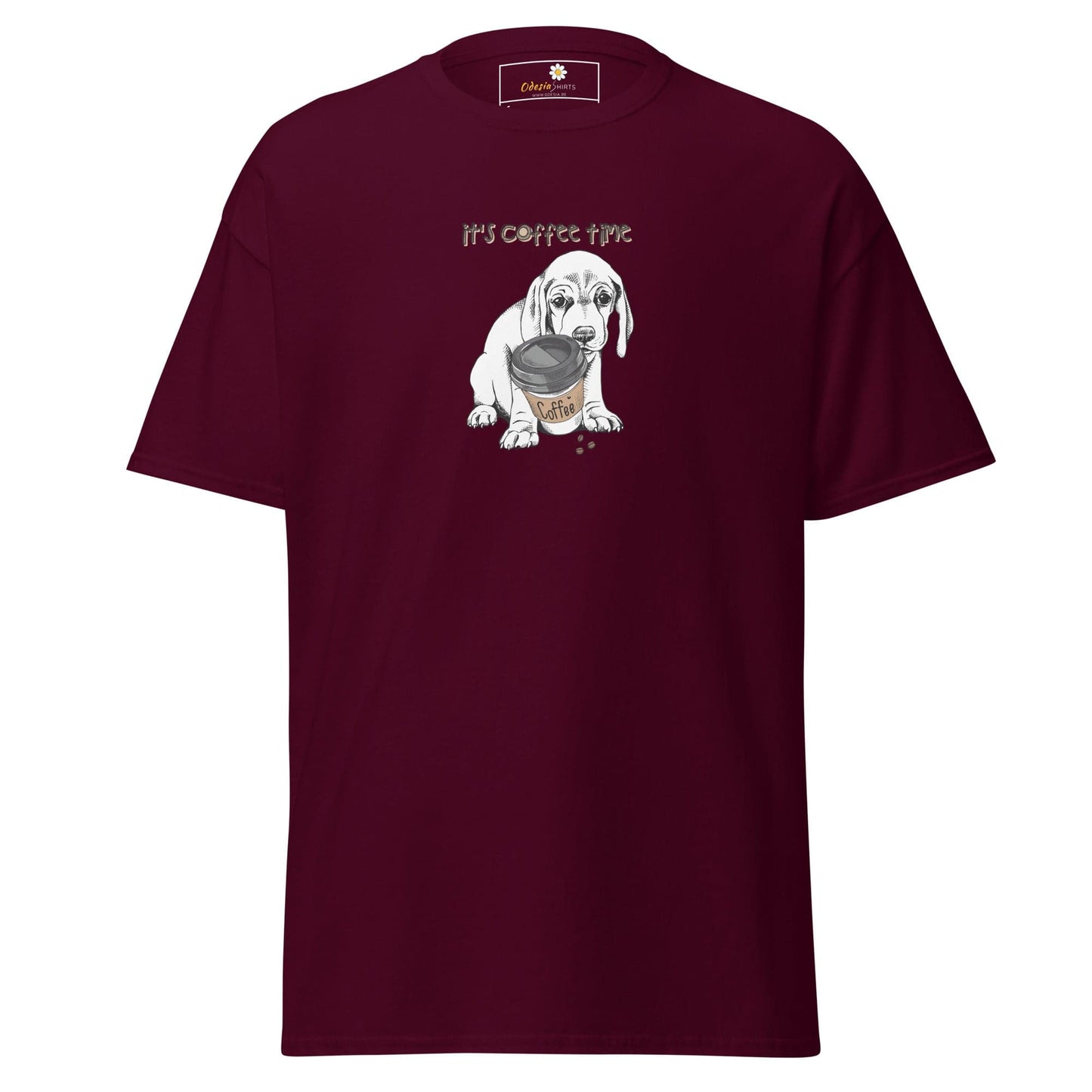 Art T-shirt Design Tee • Man / Woman • [s-xl] - Maroon / s