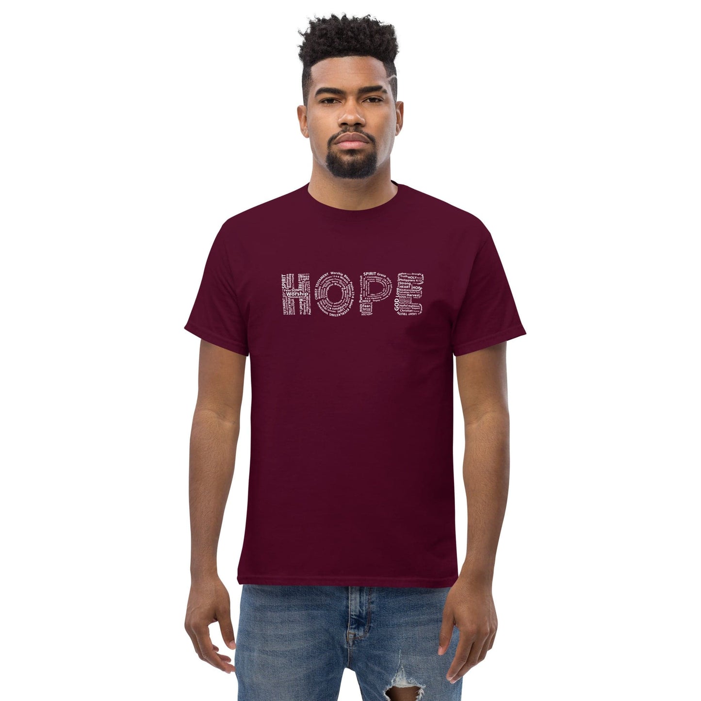 Art T-shirt Design Tee • Man / Woman • [s-xl] - Maroon / s