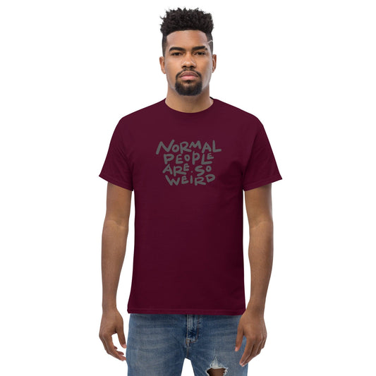 Art T-shirt Design Tee • Man / Woman • [s-xl] - Maroon / s