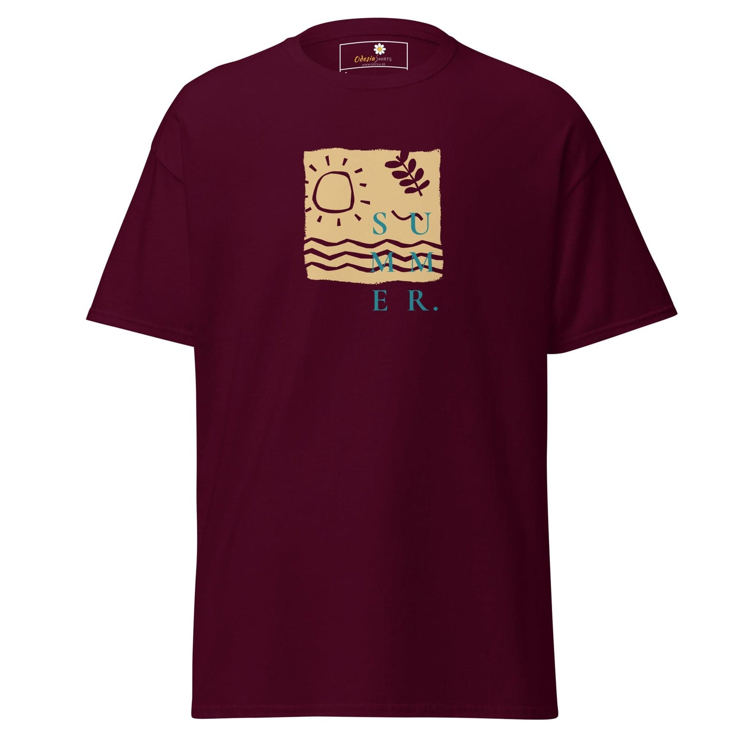 Art T-shirt Design Tee • Man / Woman • [s-xl] - Maroon / s