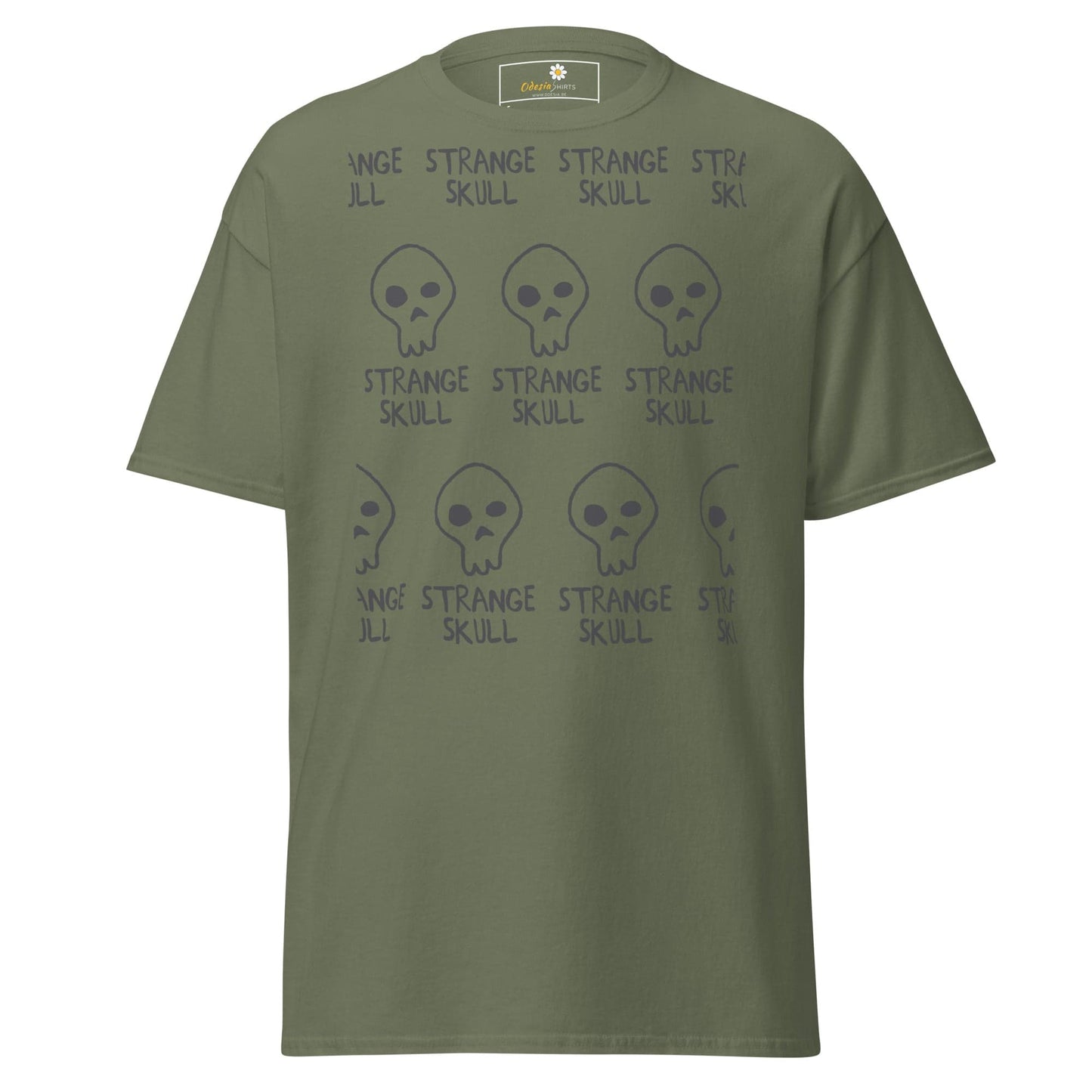 Art T-shirt Design Tee • Man / Woman • [s-xl] - Military Green / s