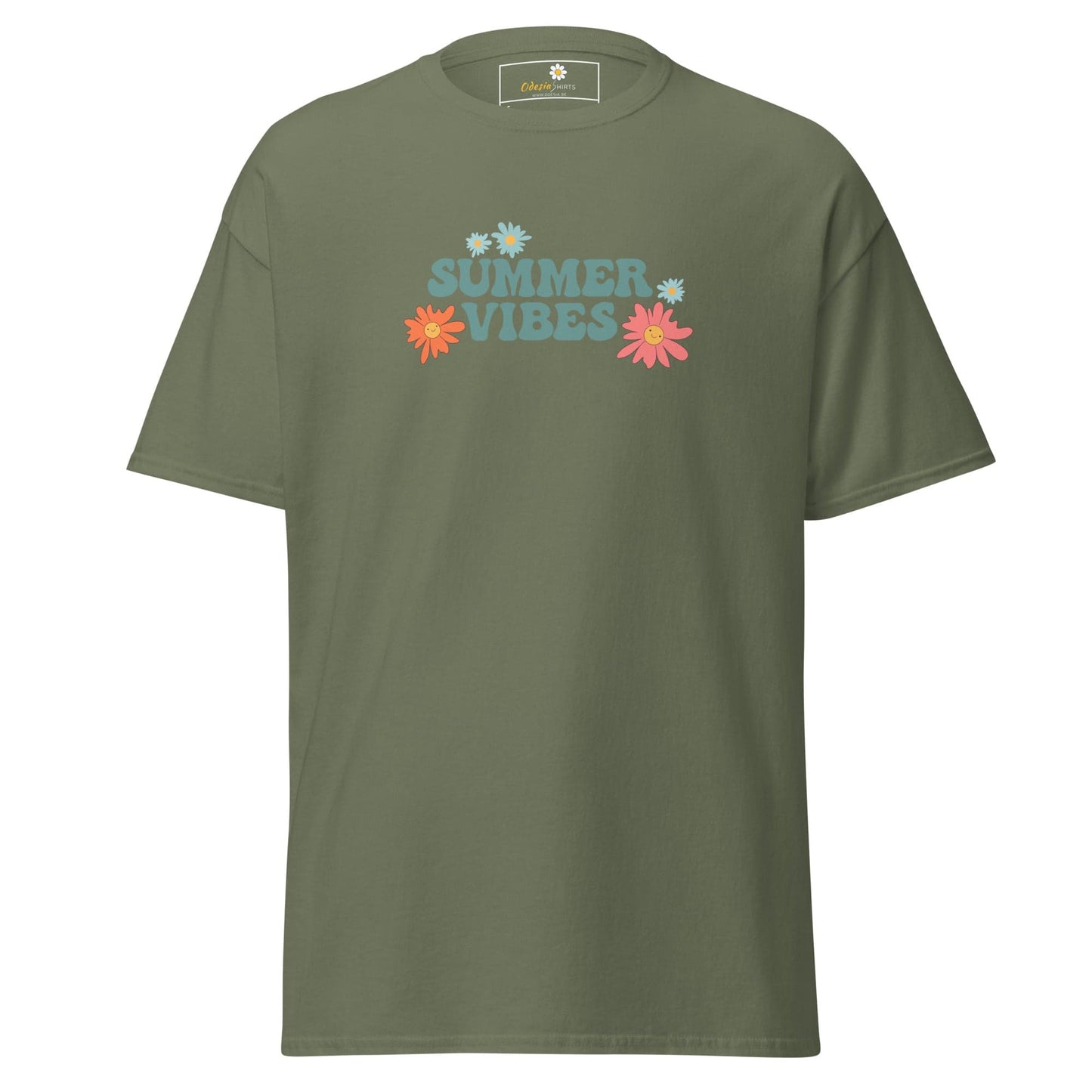 Art T-shirt Design Tee • Man / Woman • [s-xl] - Military Green / s