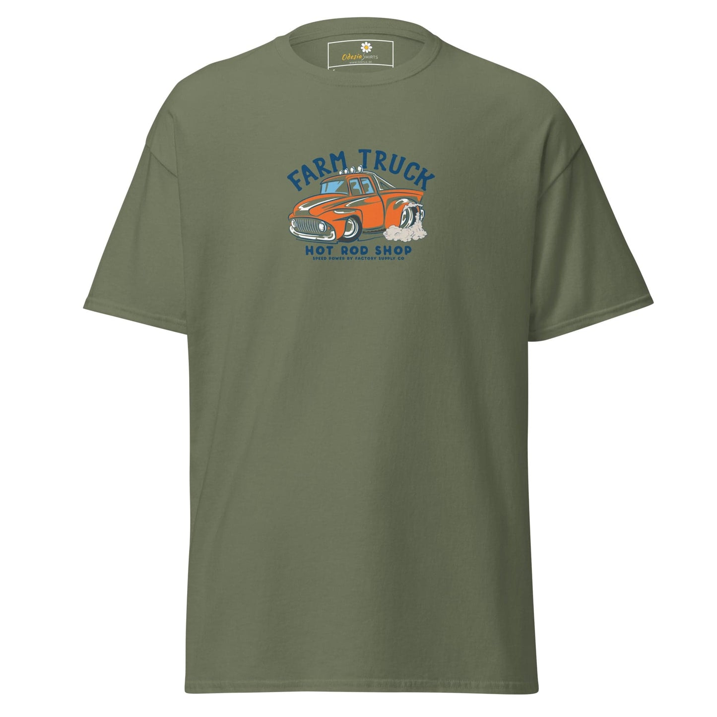 Art T-shirt Design Tee • Man / Woman • [s-xl] - Military Green / s