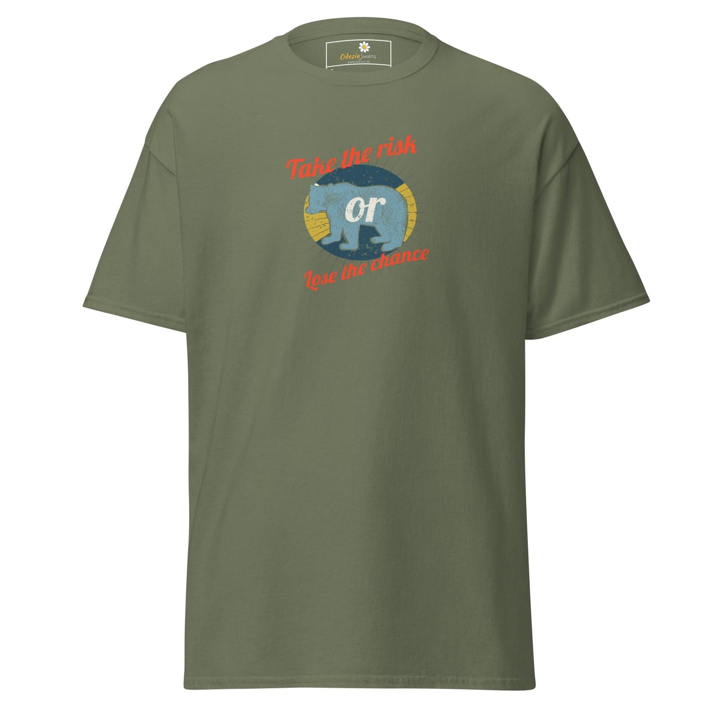 Art T-shirt Design Tee • Man / Woman • [s-xl] - Military Green / s