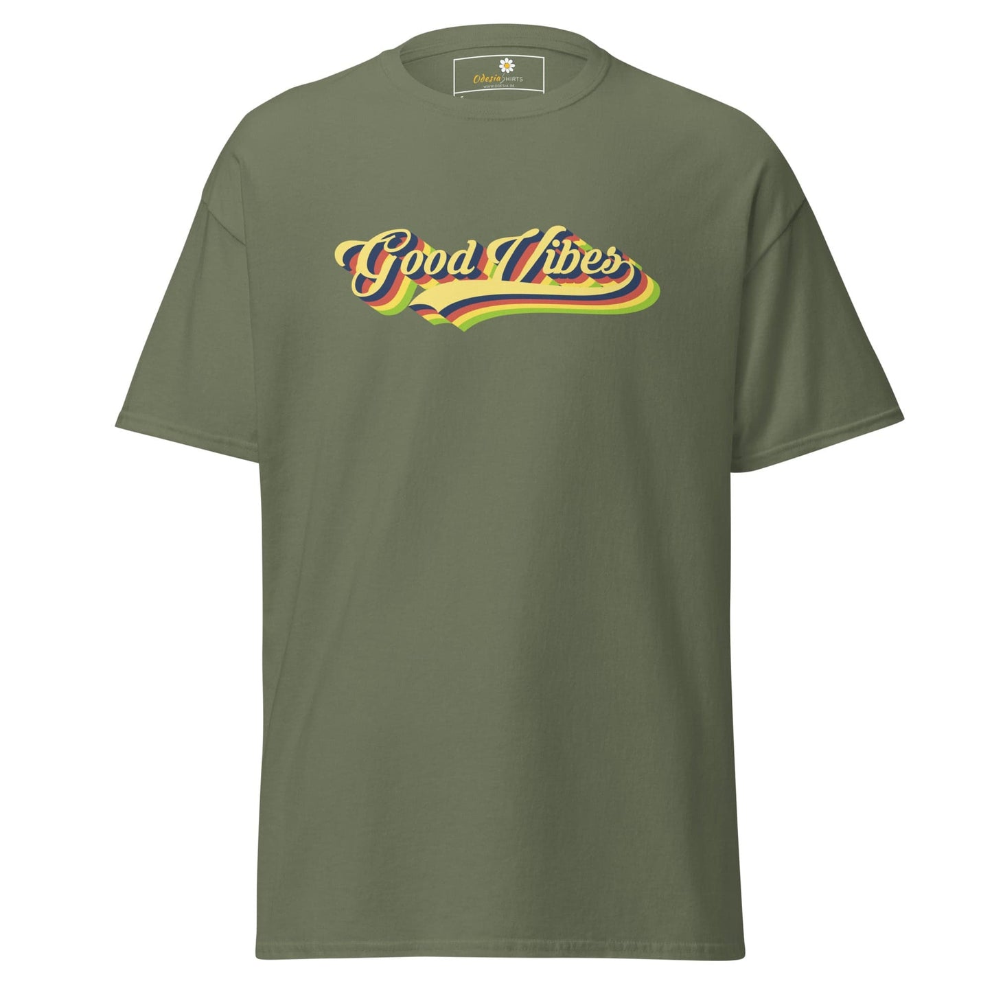 Art T-shirt Design Tee • Man / Woman • [s-xl] - Military Green / s
