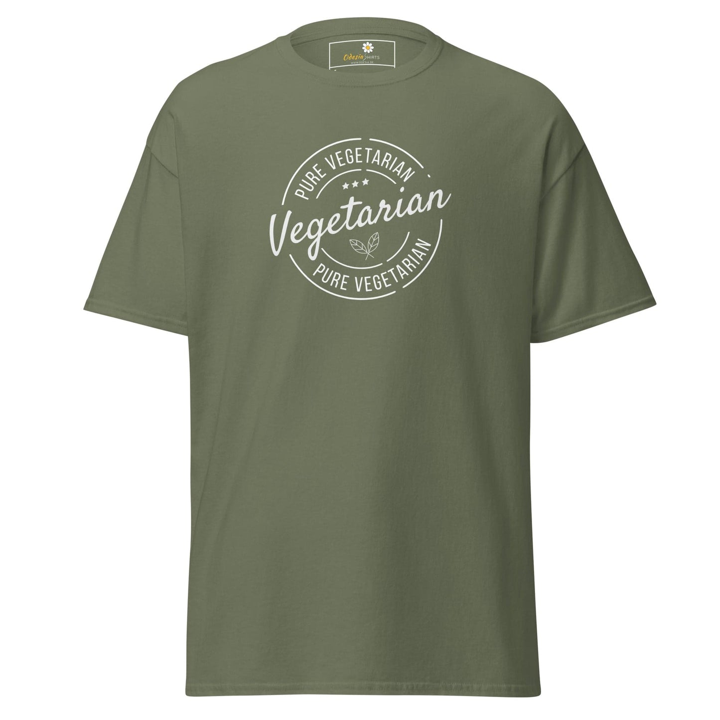 Art T-shirt Design Tee • Man / Woman • [s-xl] - Military Green / s