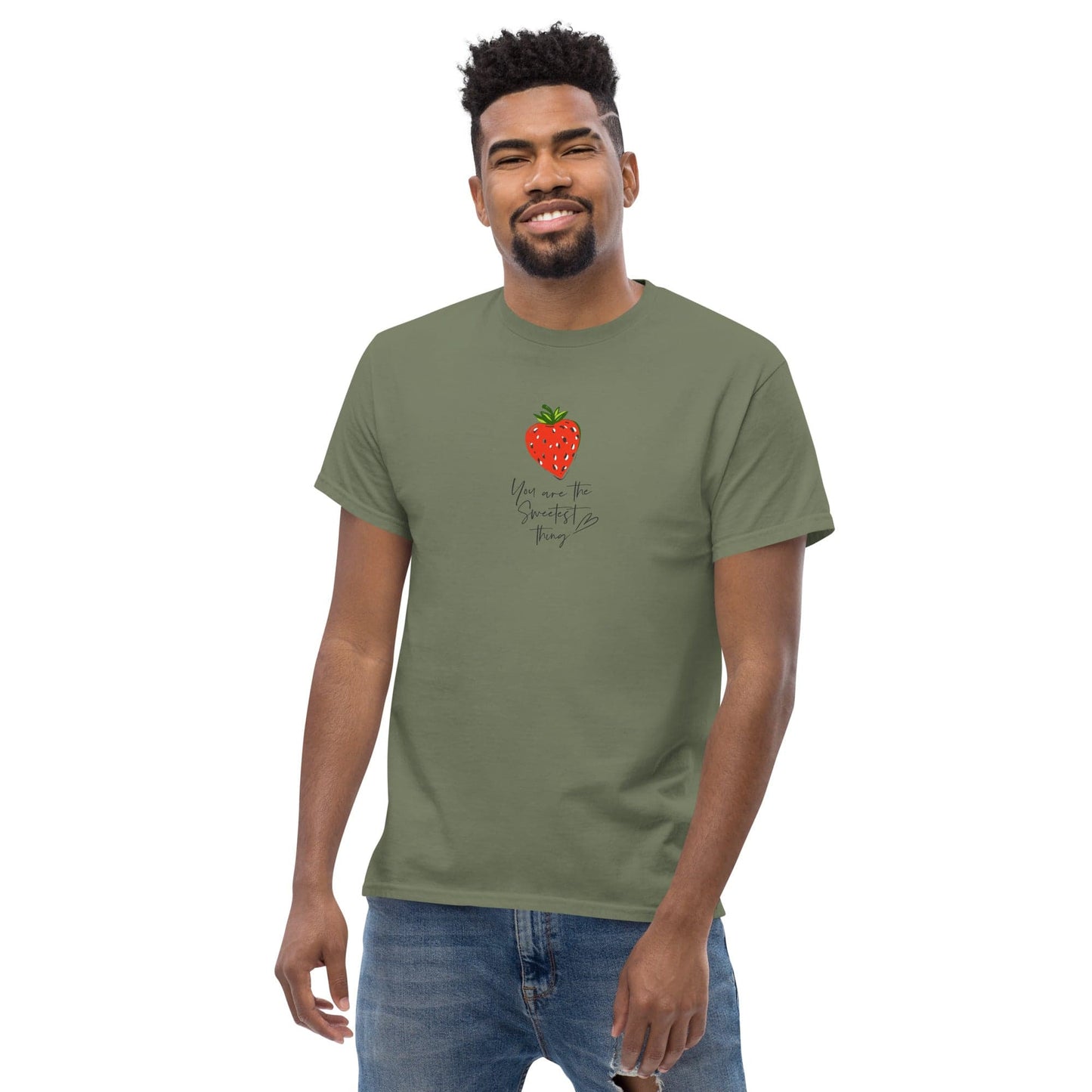 Art T-shirt Design Tee • Man / Woman • [s-xl] - Military Green / s
