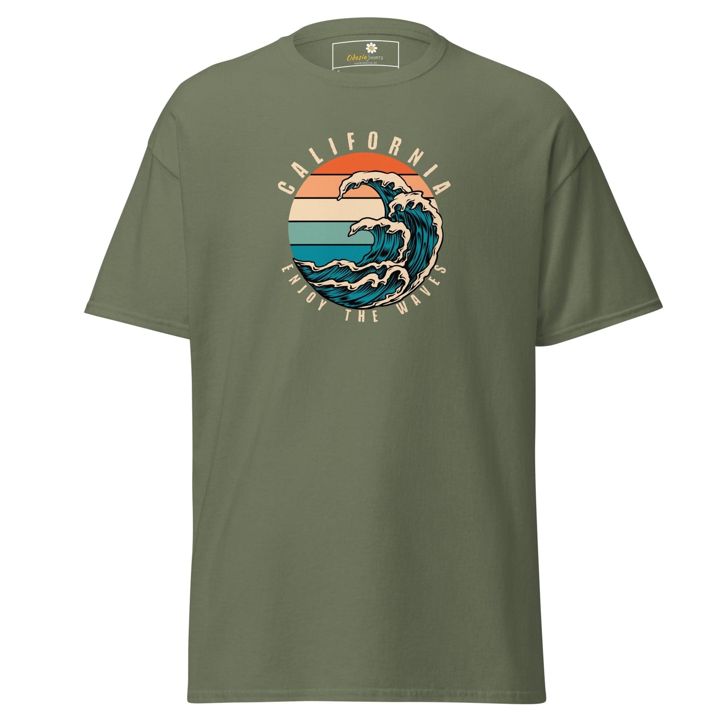 Art T-shirt Design Tee • Man / Woman • [s-xl] - Military Green / s