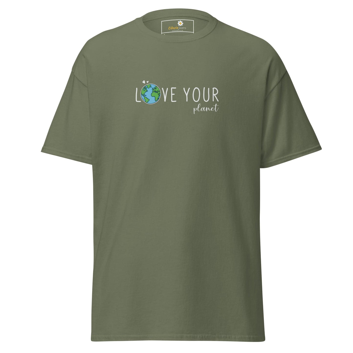 Art T-shirt Design Tee • Man / Woman • [s-xl] - Military Green / s