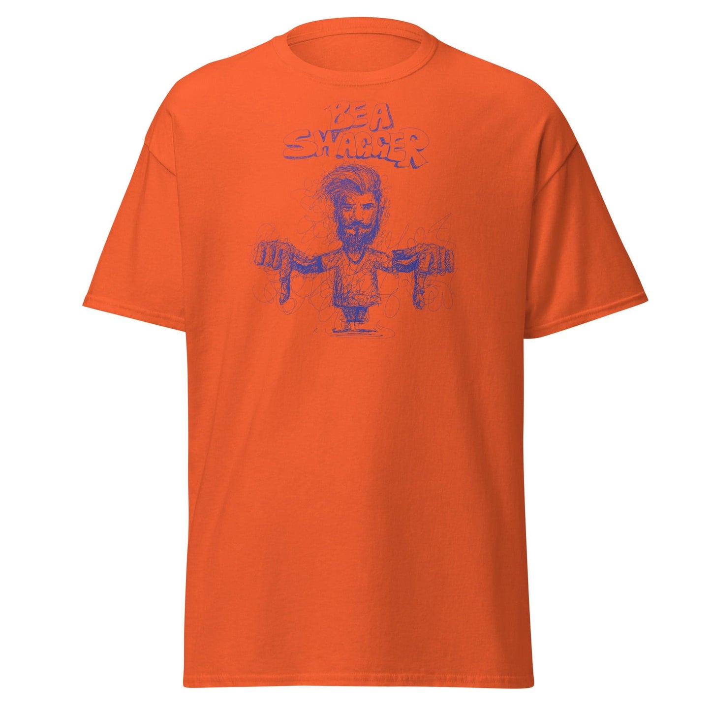 Art T-shirt Design Tee • Man / Woman • [s-xl] - Orange / s