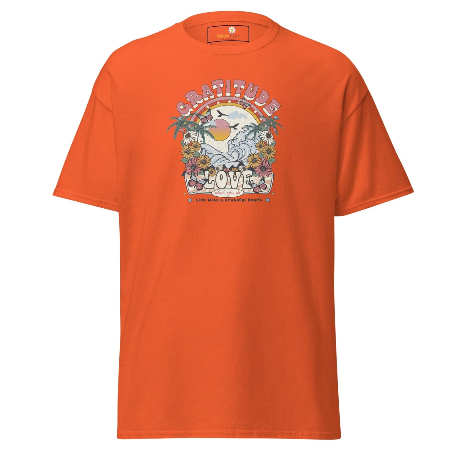 Art T-shirt Design Tee • Man / Woman • [s-xl] - Orange / s