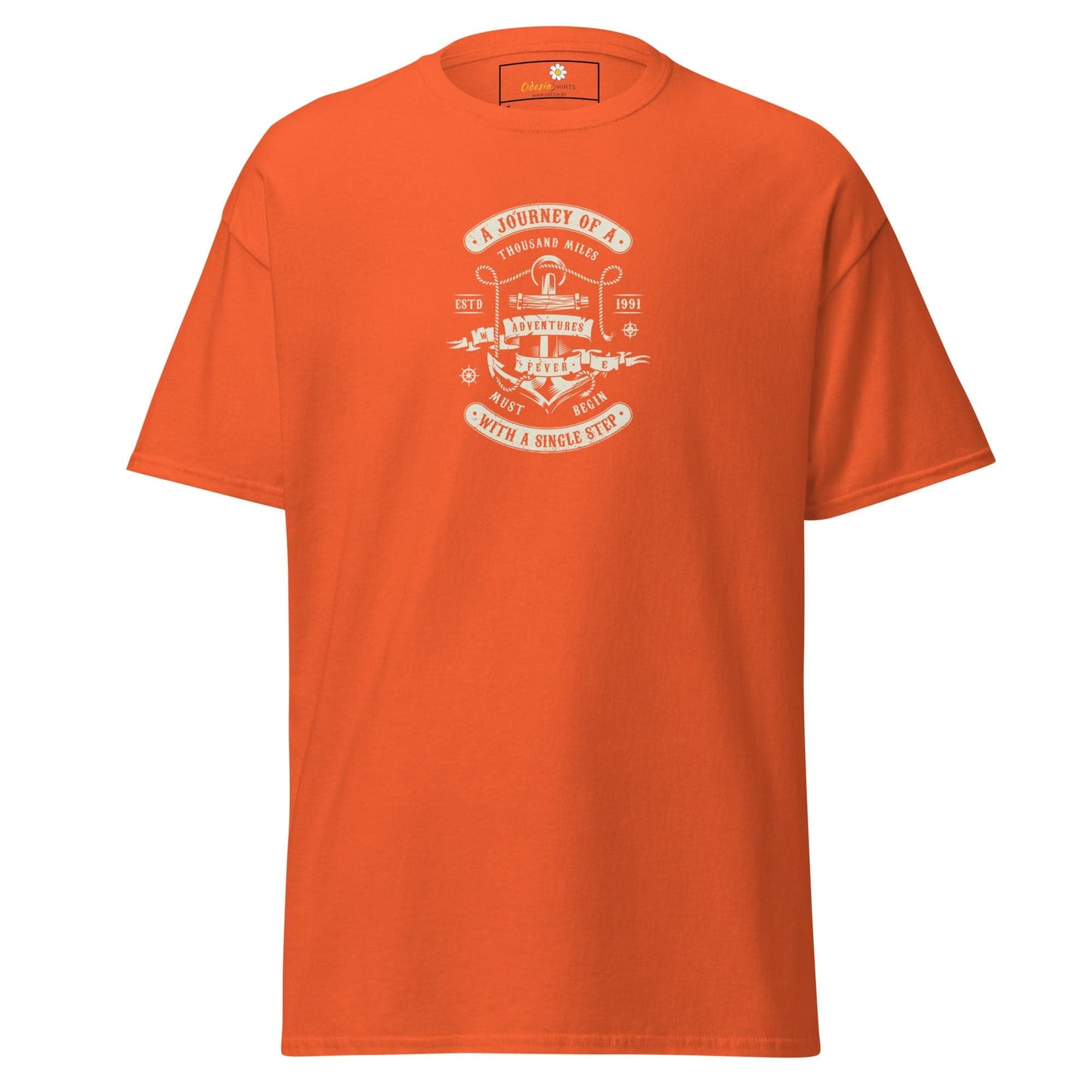 Art T-shirt Design Tee • Man / Woman • [s-xl] - Orange / s