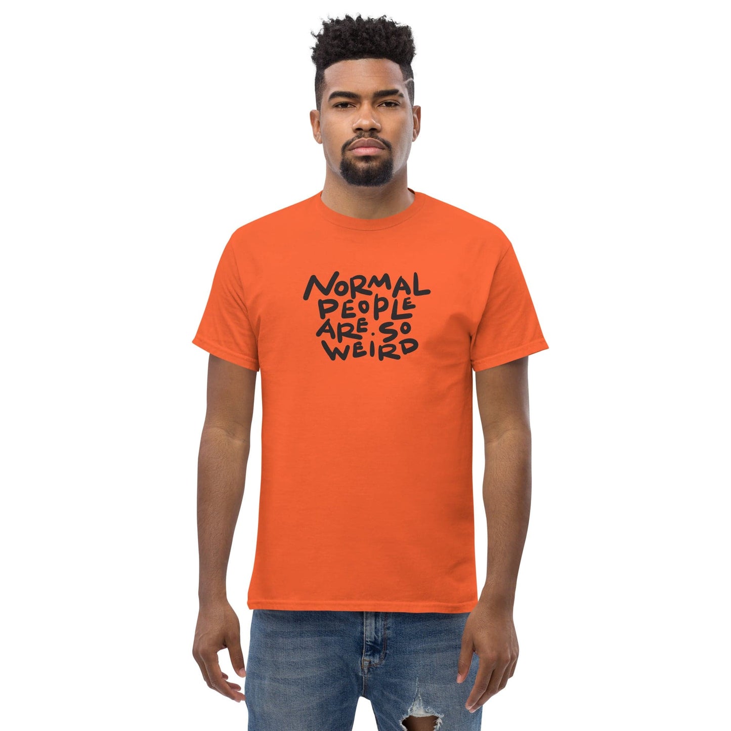 Art T-shirt Design Tee • Man / Woman • [s-xl] - Orange / s