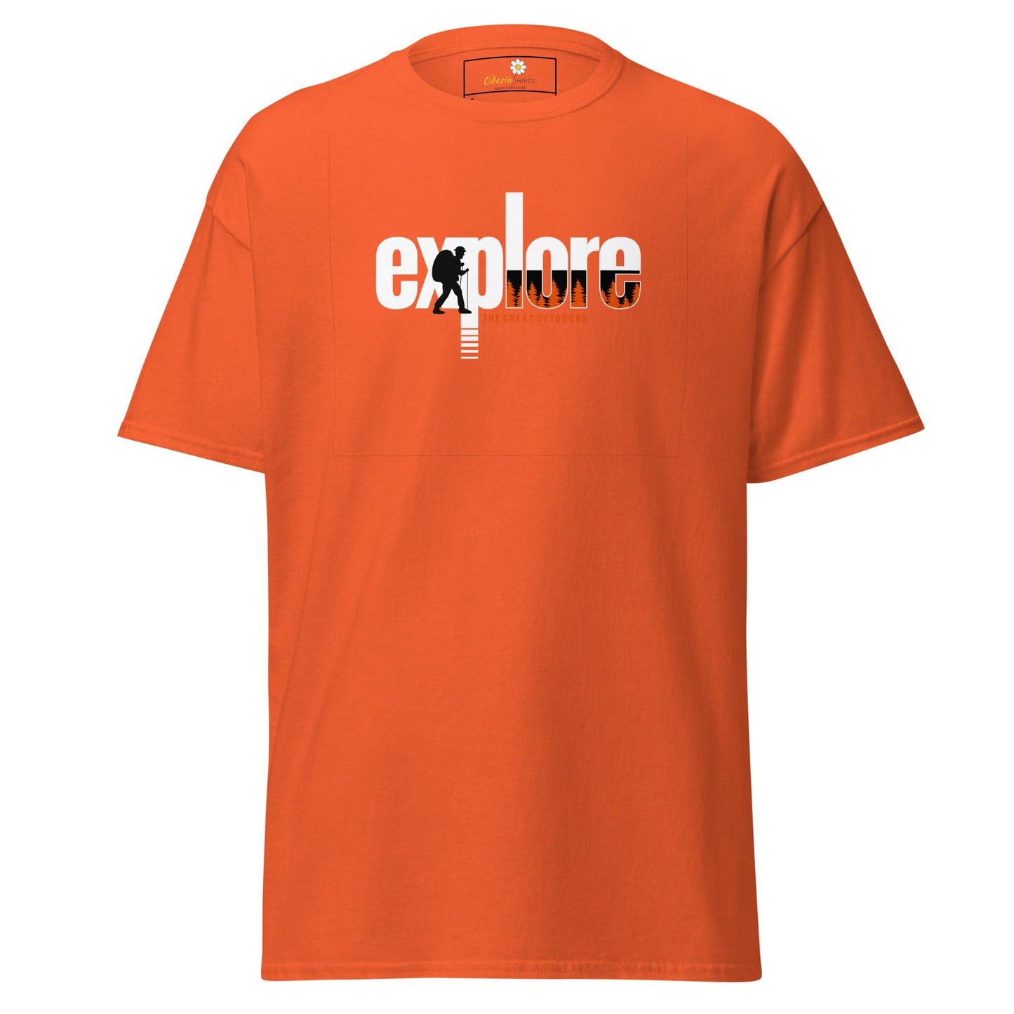 Art T-shirt Design Tee • Man / Woman • [s-xl] - Orange / s