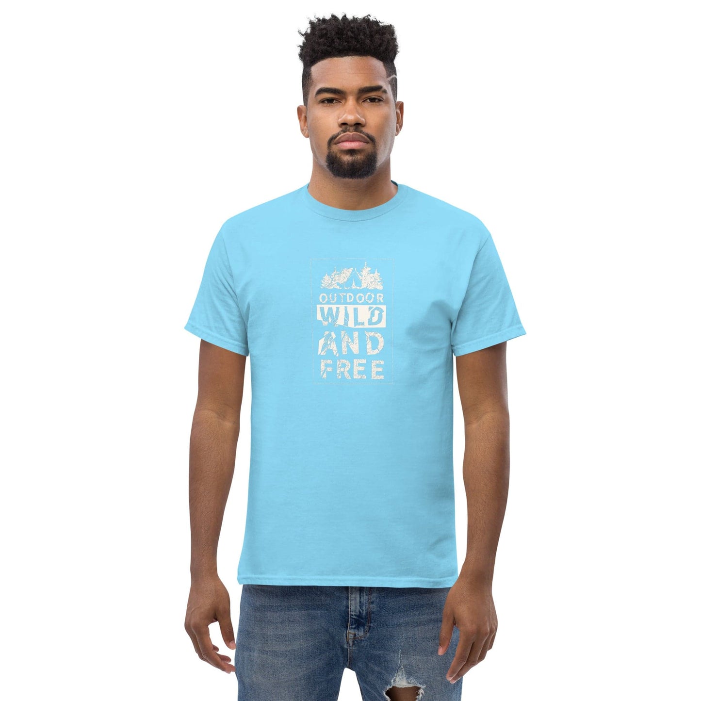 Art T-shirt Design Tee • Man / Woman • [s-xl] - Sky / s
