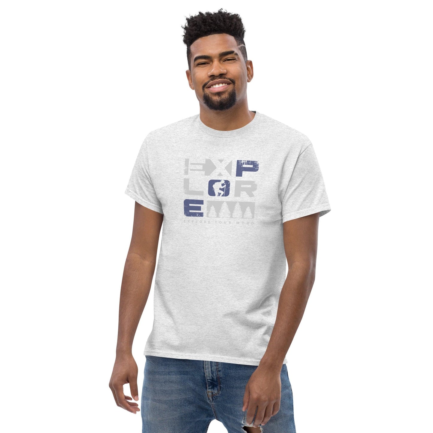 Art T-shirt Design Tee • Men / Women • [2xl-5xl] - Ash / 2xl