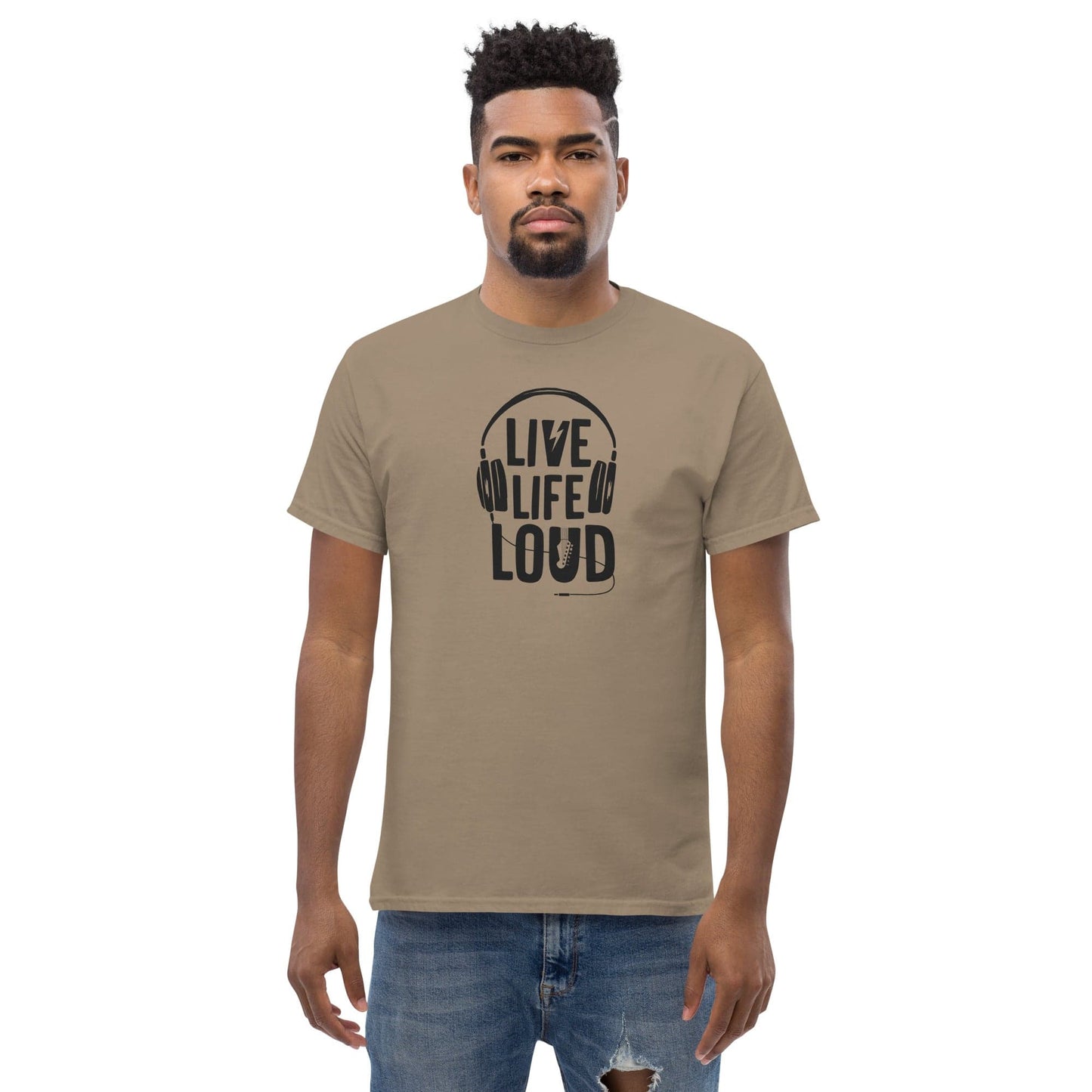 Art T-shirt Design Tee • Men / Women • [2xl-5xl] - Brown Savana / 2xl
