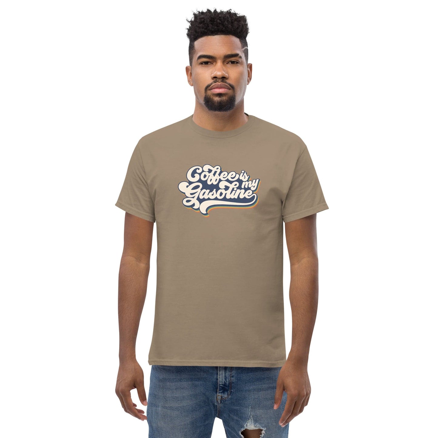 Art T-shirt Design Tee • Men / Women • [2xl-5xl] - Brown Savana / 2xl