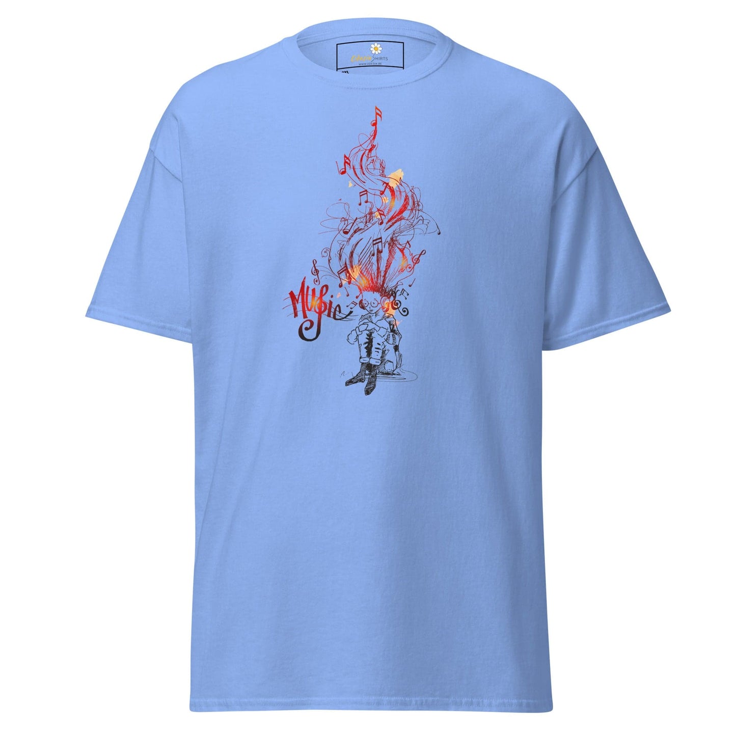 Art T-shirt Design Tee • Men / Women • [2xl-5xl] - Carolina Blue / 2xl