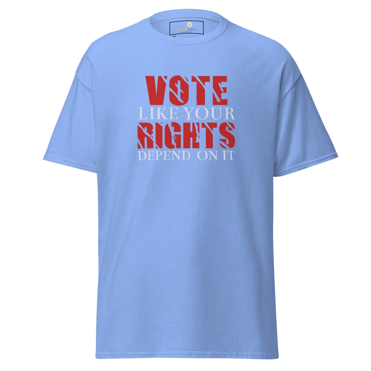 Art T-shirt Design Tee • Men / Women • [2xl-5xl] - Carolina Blue / 2xl