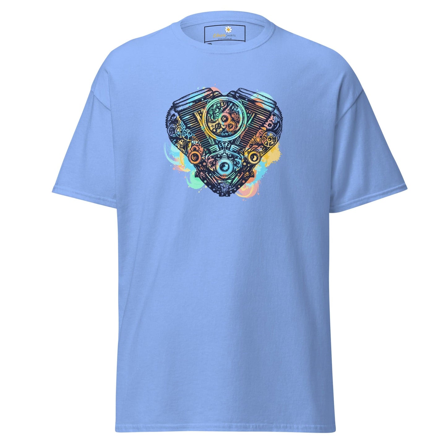 Art T-shirt Design Tee • Men / Women • [2xl-5xl] - Carolina Blue / 2xl