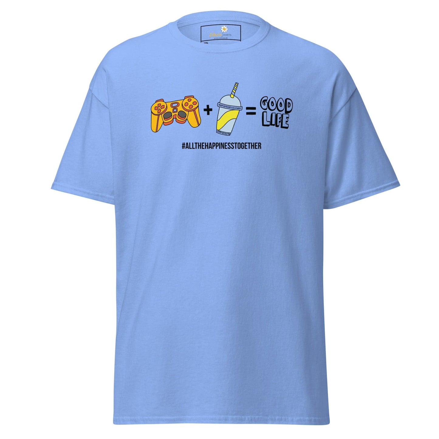 Art T-shirt Design Tee • Men / Women • [2xl-5xl] - Carolina Blue / 2xl
