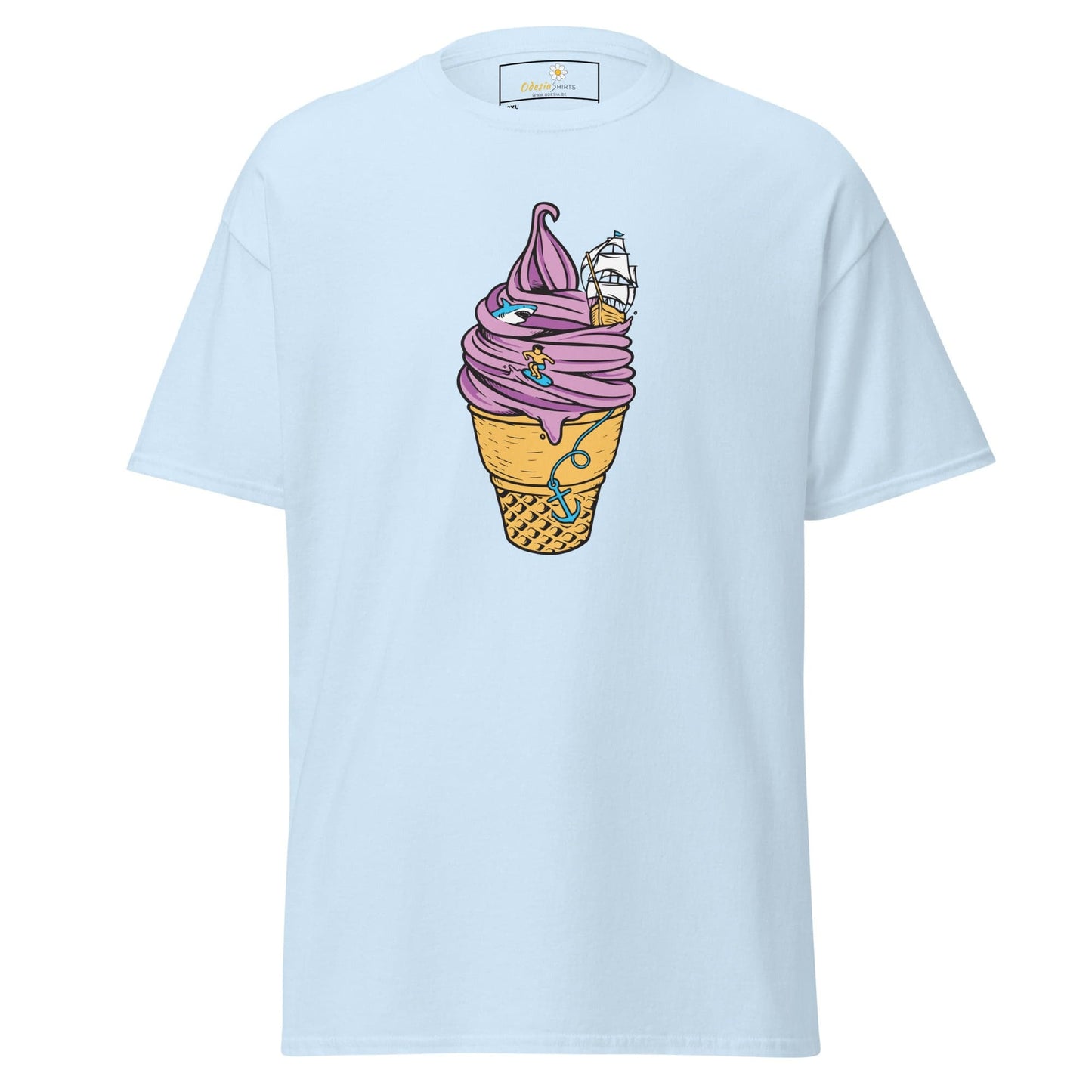 Art T-shirt Design Tee • Men / Women • [2xl-5xl] - Light Blue / 2xl
