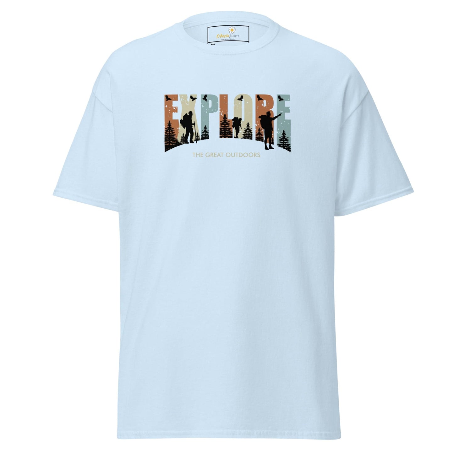 Art T-shirt Design Tee • Men / Women • [2xl-5xl] - Light Blue / 2xl