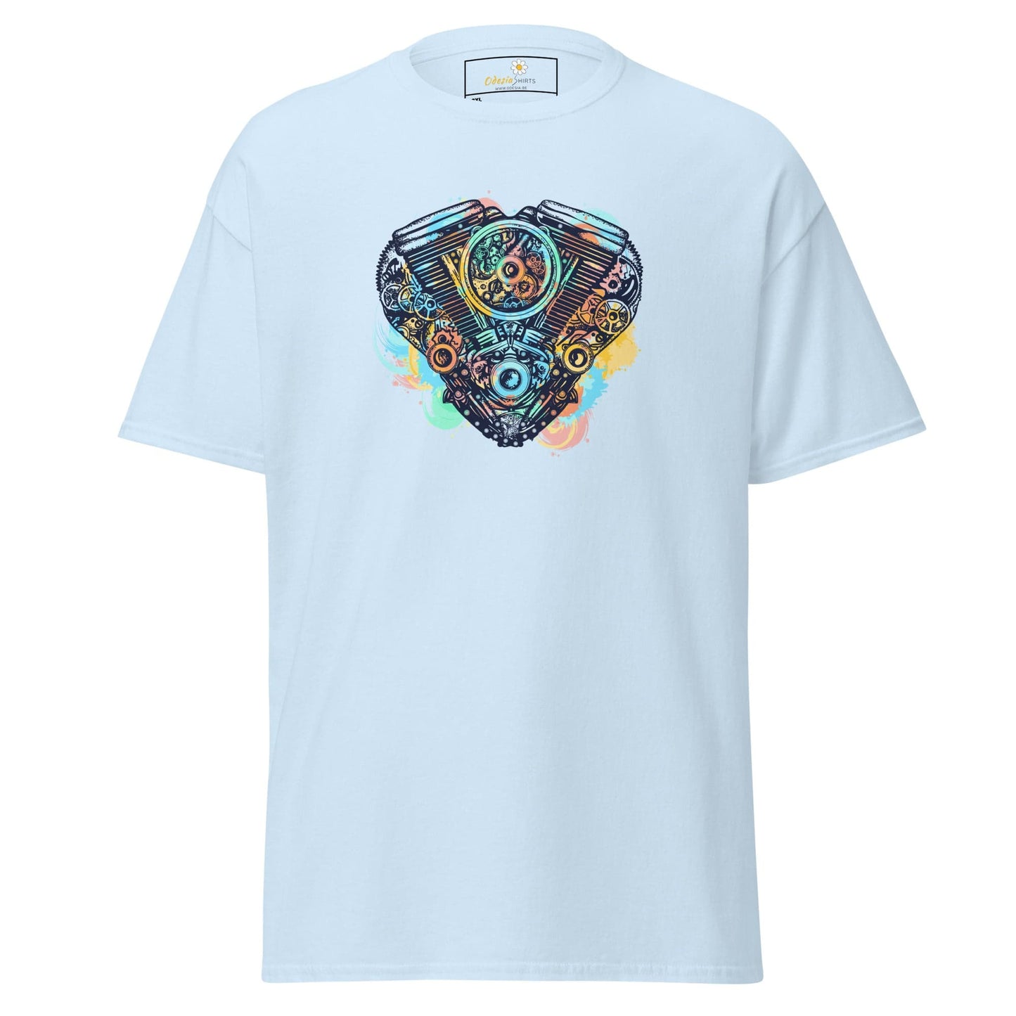Art T-shirt Design Tee • Men / Women • [2xl-5xl] - Light Blue / 2xl